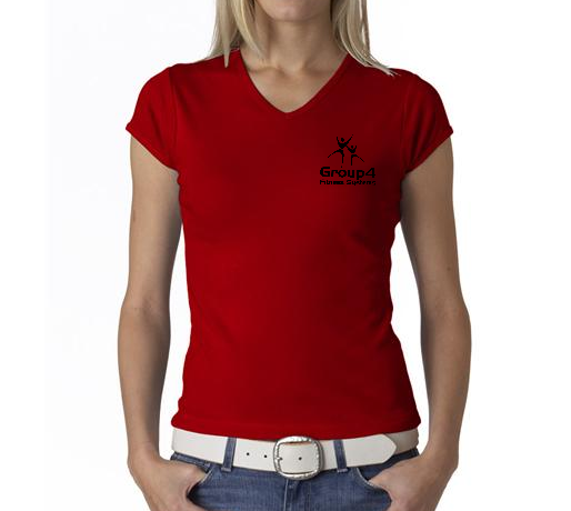 WM G4-1005 Red Short Sleeve T-shirt