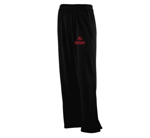 G4-725 Black Brushed Tricot Pants
